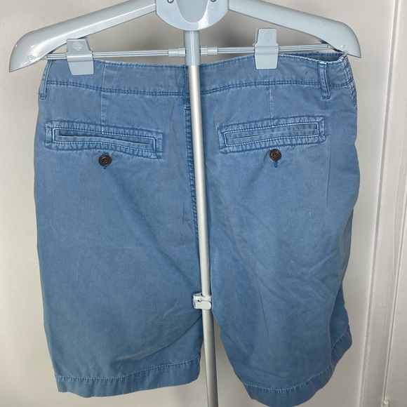 Arizona Jean Company Light Blue Flat Front Men's Shorts - Picture 4 of 8